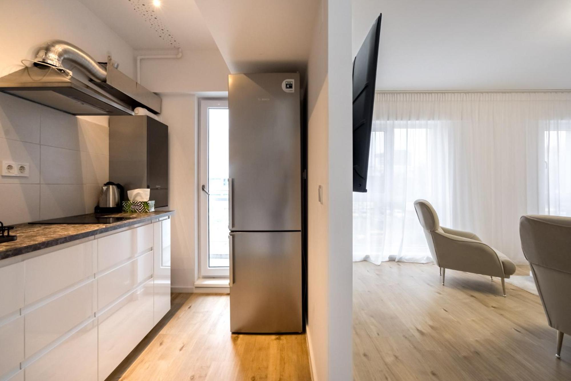 Breeze - Modern Escape In Pipera Appartement Boekarest Buitenkant foto