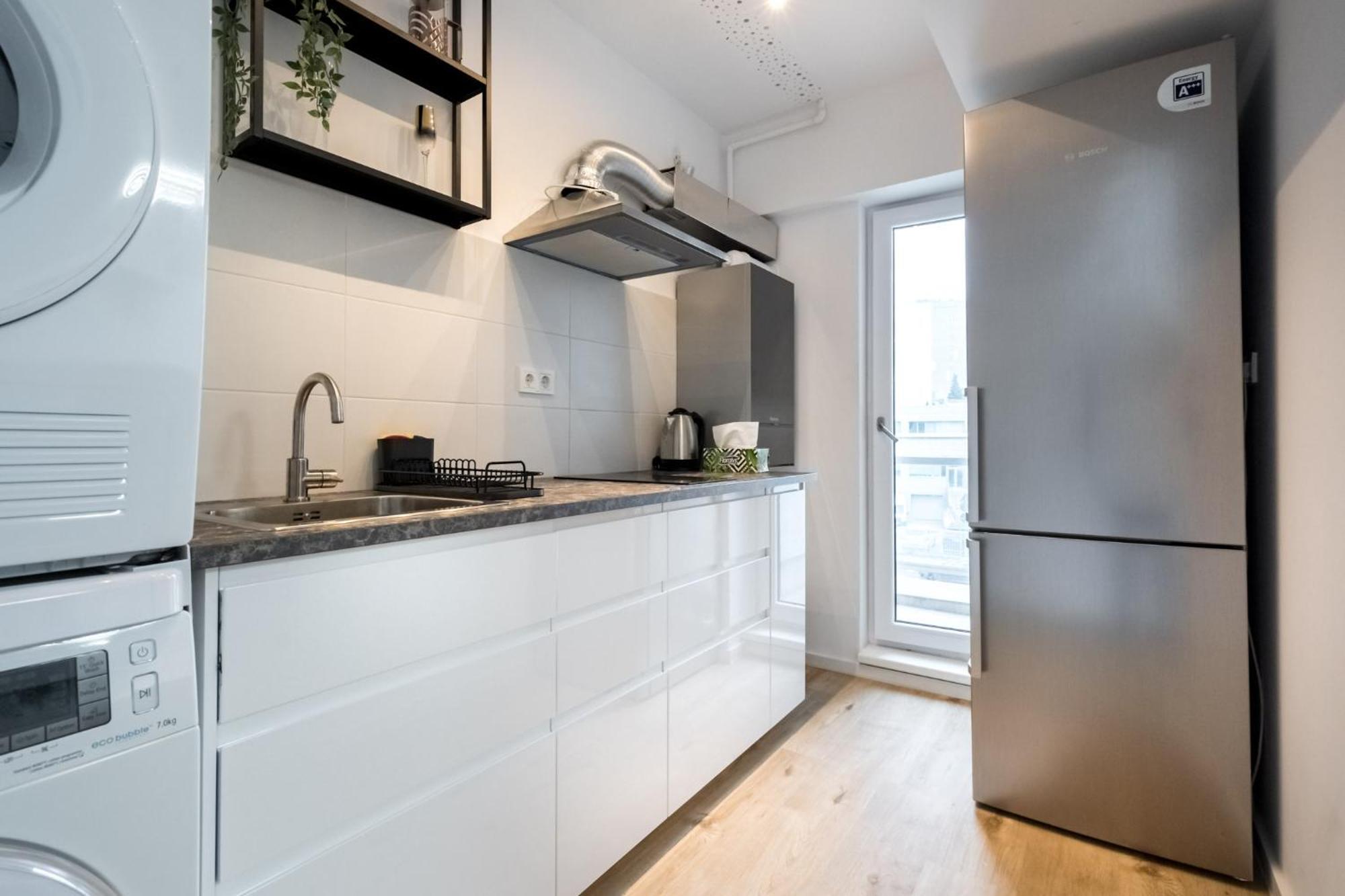 Breeze - Modern Escape In Pipera Appartement Boekarest Buitenkant foto