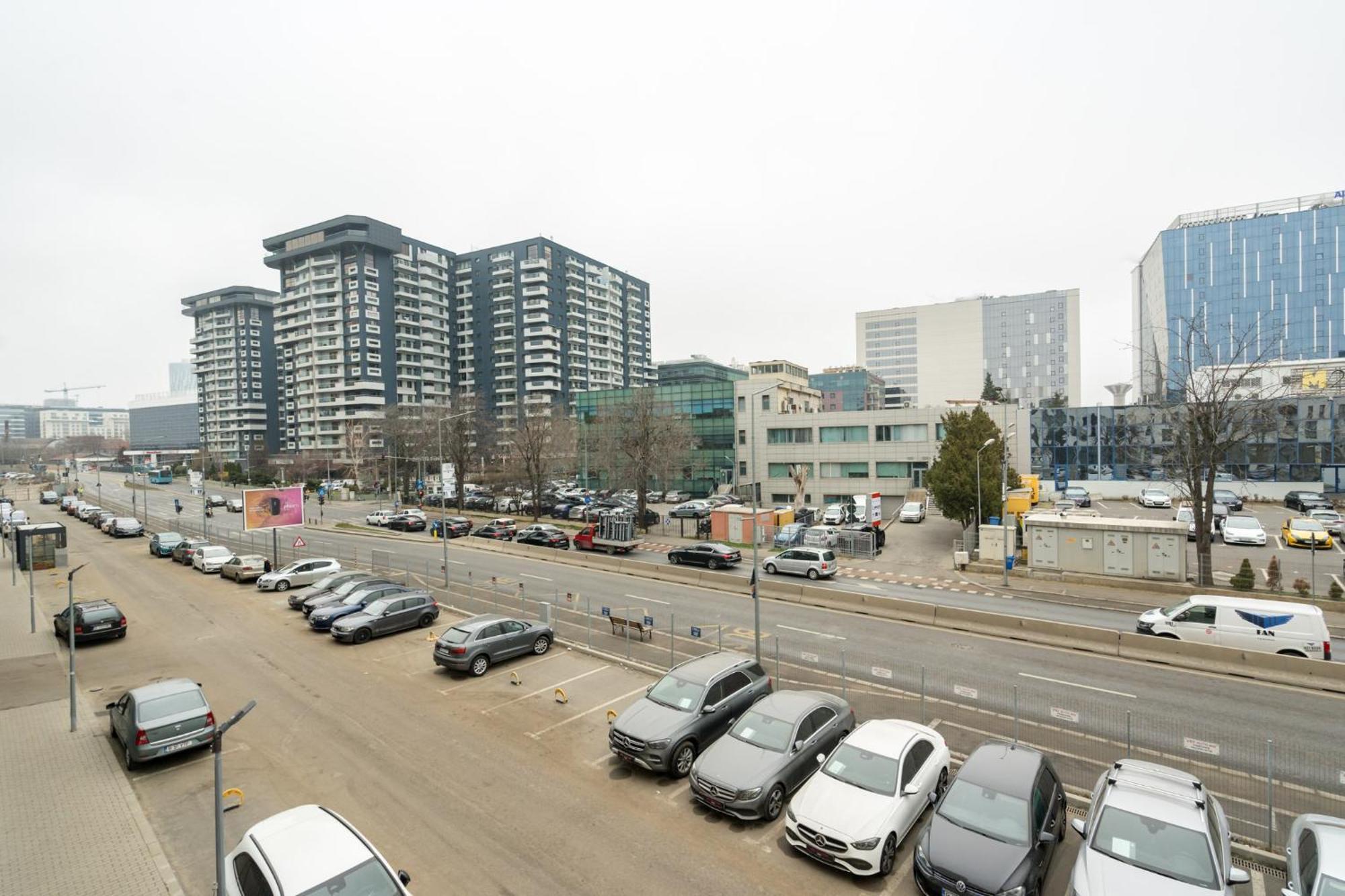Breeze - Modern Escape In Pipera Appartement Boekarest Buitenkant foto
