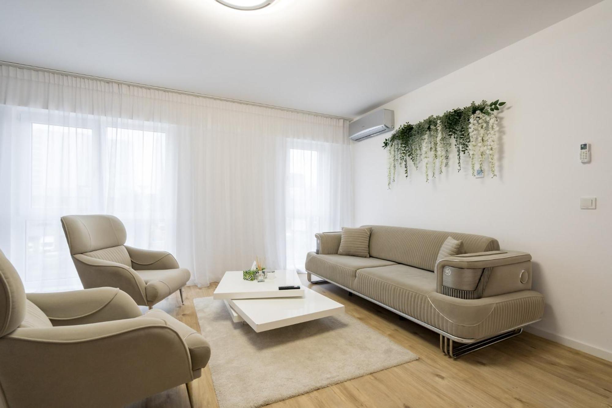 Breeze - Modern Escape In Pipera Appartement Boekarest Buitenkant foto